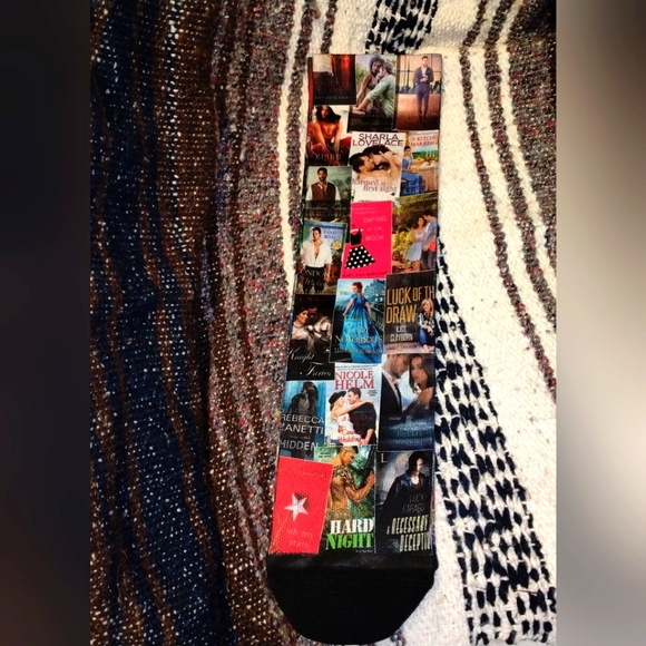 Romance Novel Socks - Picture 2 of 6